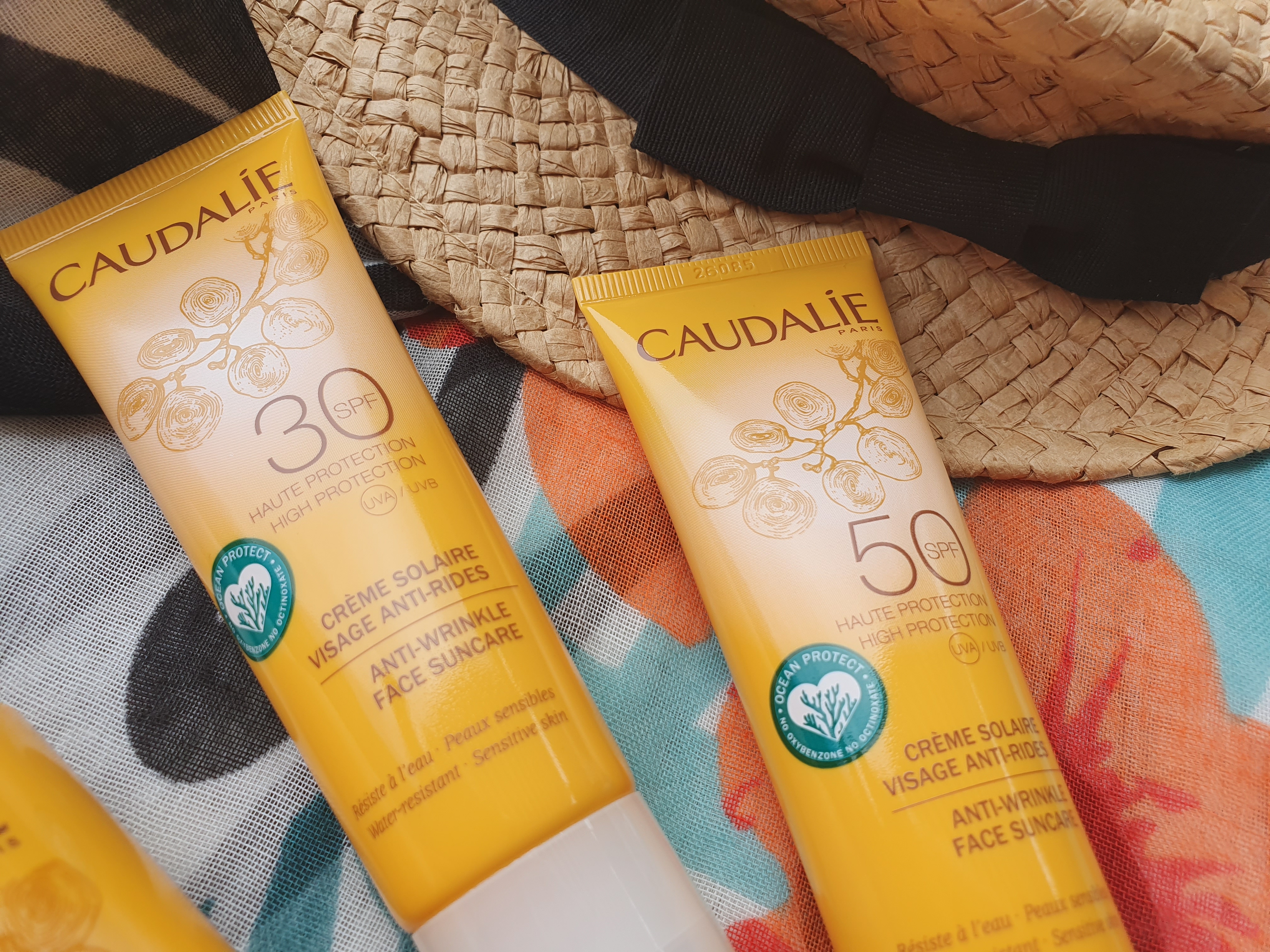 Crèmes solaires SPF 30 et SPF 50 Crème solaire Caudalie
